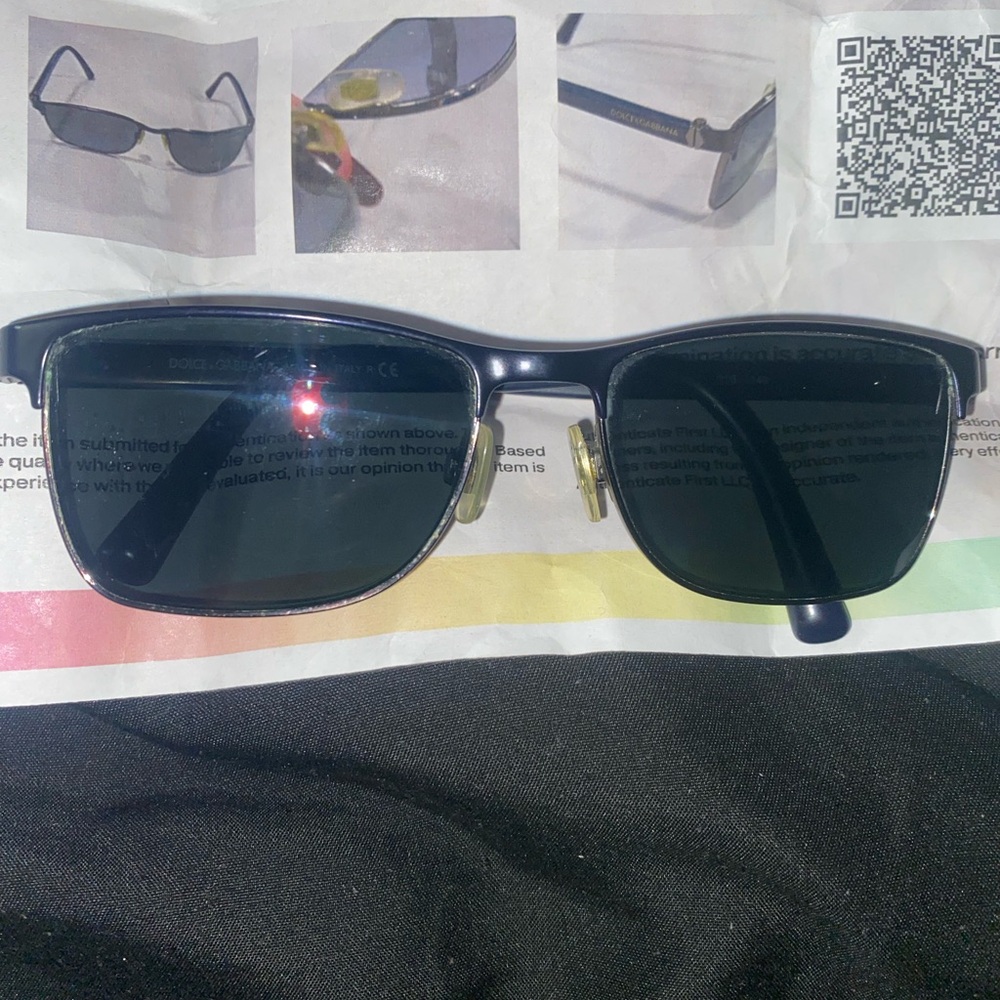 Dolce & Gabbana Blue Sunglasses